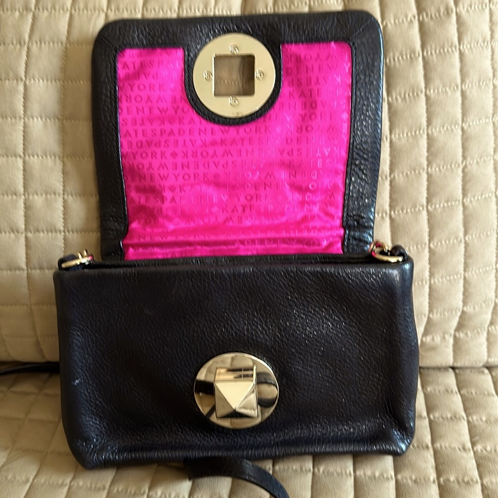 Kate Spade small quilted leather crossbody or clutch - Picture 2 of 5
